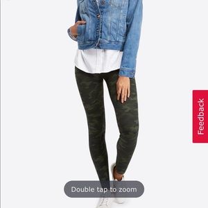 Spanx Look at me now seamless camo leggings